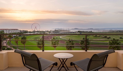 Suite with terrace and sea view