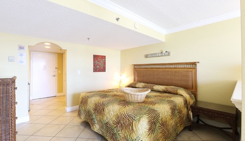 Studio, One King and One Sofa Bed, Pool View (Tropical Poolside Studio)