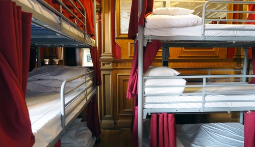 One bed in an 18 Bed Dorm w/ Shared Bathroom (Triple Bunks)