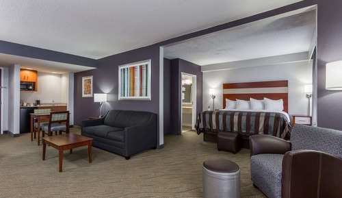 Suite, 1 King Bed, Non Smoking, Microwave