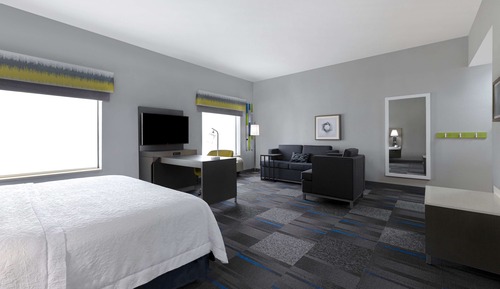 Suite, 1 King Bed, Accessible, Non Smoking