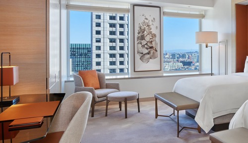 Grand Room, 2 Double Beds, City View