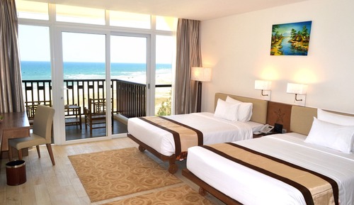 Premium Deluxe Double Room with Balcony - Ocean View