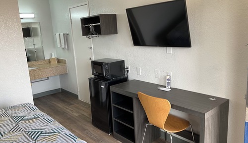 Standard Room, 2 Double Beds, Smoking, Refrigerator & Microwave