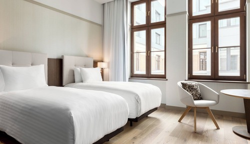Standard Room, 2 Twin Beds, Courtyard View