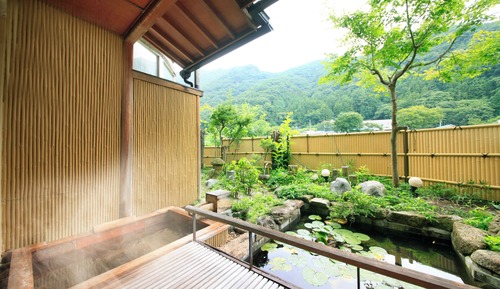 Japanese Style Room with Open-air Bath 