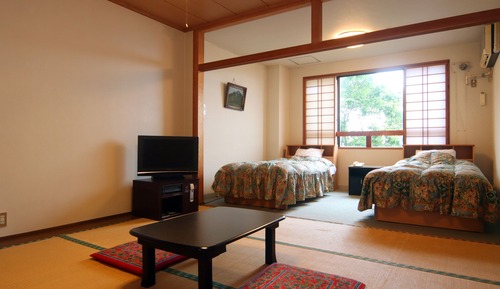 Room with Tatami Area and Private Bathroom