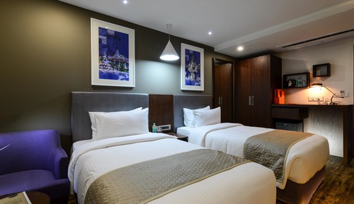 Deluxe Room, 2 Twin Beds, Smoking
