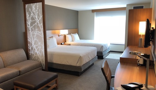 Room, Multiple Beds, Accessible, Bathtub (2 Queen & 1 Sofa Bed)