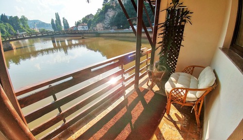 Junior Double Room Single Use, Balcony, Overwater