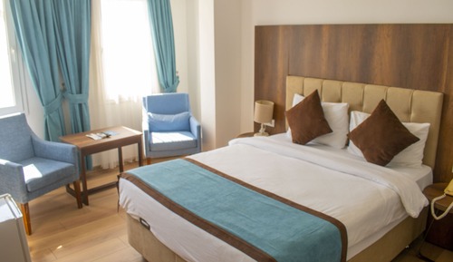 Luxury Double Room, 1 Queen Bed, Sea View