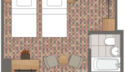 Twin Room, Non Smoking (For 2 Person)