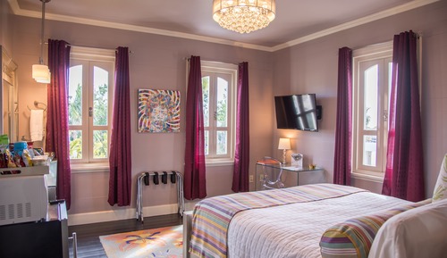 Romantic Room, 1 Queen Bed, Balcony, Sea View (The Milly)