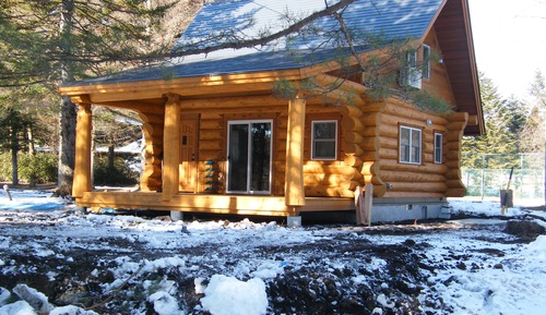 Log House for 4 Guests, Non-Smoking