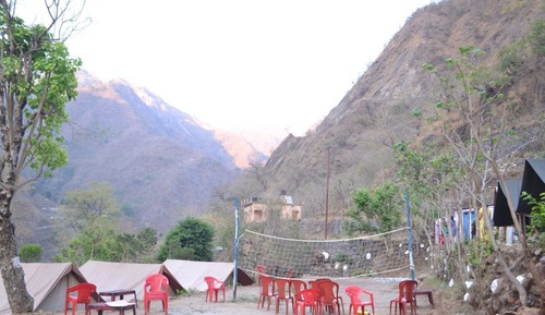 Basic Tent, River View, Beachfront