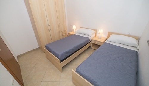 Family Apartment, 2 Bedrooms, Patio, Sea View