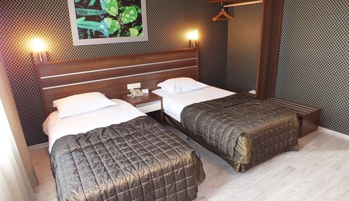 City Twin Room, 2 Twin Beds, Mountain View