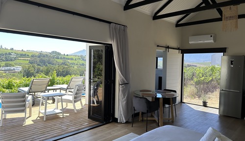 Luxury Villa, 1 King Bed, Vineyard View, Slope side