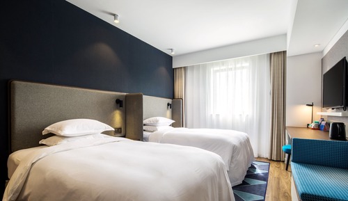 Standard Room, 2 Twin Beds, City View
