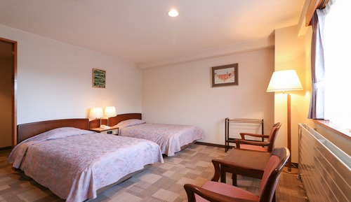 Western Style Twin Bedroom