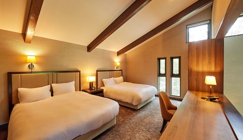 Premium Villa, 2 Queen Beds and 1 Exra Bed, Non Smoking
