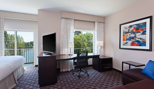 Studio, 1 King Bed with Sofa bed, Balcony, Lake View (Mobility/Hearing Accessible, Tub)