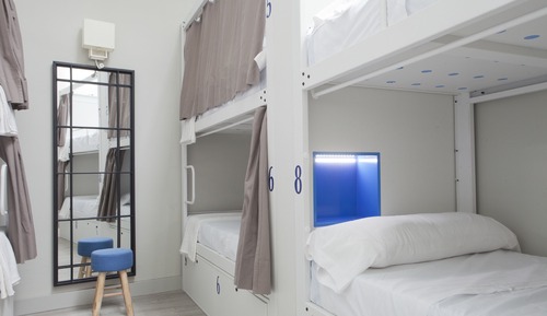 Shared Dormitory, Mixed Dorm, Shared Bathroom (1 bed in a 6-Bed Dormitory Room)