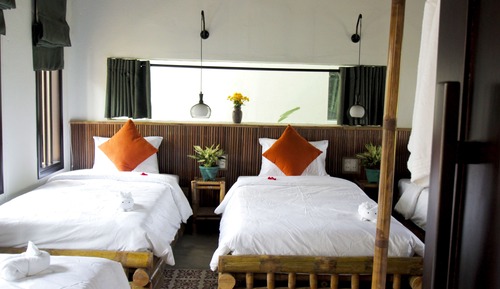 Villa, 2 Bedrooms, Balcony, Garden View