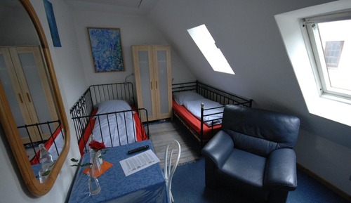 Twin Room, Shared Bathroom