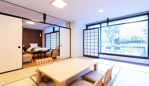 [Non-Smoking] Japanese Western Style Family Room
