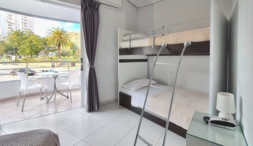 Family Quadruple Room, 1 Bedroom, Balcony, Park View