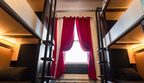 Single Bed in 4 Bed Male Capsule Room