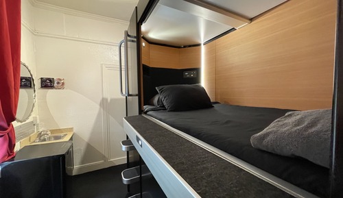 Comfort Shared Dormitory (Single Bed in 2 Bed Male Capsule Room)