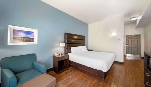 Standard Room, 1 King Bed, Accessible, Refrigerator & Microwave (Pet Friendly)