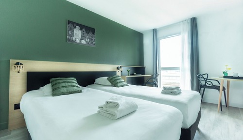 Comfort Studio, 2 Twin Beds