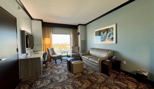 North Corner Suite, 1 King Bed with Sofa Bed