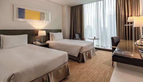 Deluxe Room, 2 Twin Beds, Non Smoking, City View