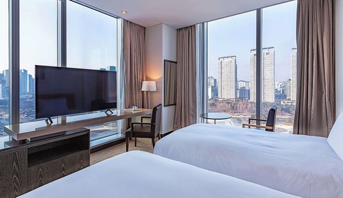 Deluxe Room, 2 Twin Beds, Non Smoking, Park View