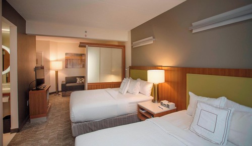 Studio, 2 Queen Beds (Hearing Accessible)