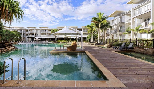 Hotel Pool View Room (Weekly Housekeeping)