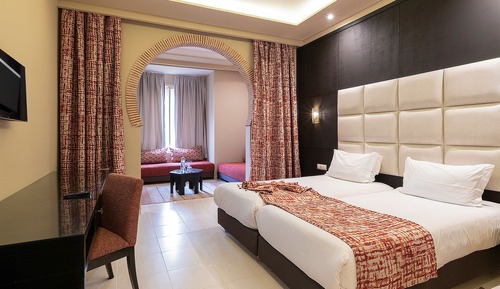 Family Room, 1 Double Bed, Non Smoking, Poolside