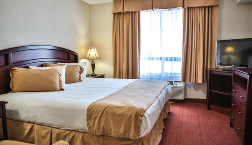 Suite, 1 King Bed, Refrigerator & Microwave