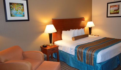 Standard Room, 1 King Bed, Non Smoking, Refrigerator & Microwave