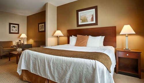 Suite, 1 King Bed with Sofa bed, Non Smoking, Refrigerator & Microwave (with Sofabed)