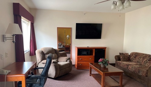 Suite, 1 King Bed, Refrigerator