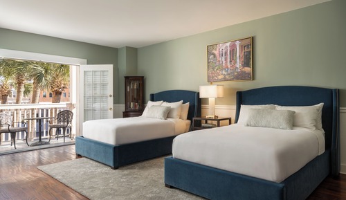 Deluxe Two Doubles Private Balcony