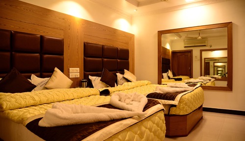 Executive Quadruple Room, 2 Double Beds, Non Smoking, Ocean View