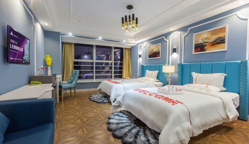 Quadruple Room, 2 Double Beds, Non Smoking