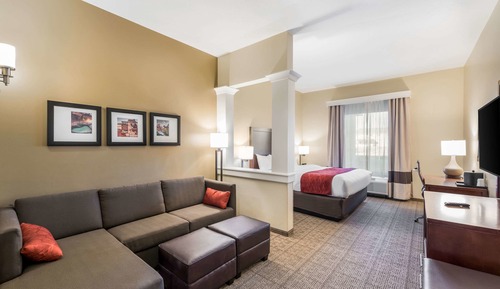Suite, 1 King Bed with Sofa bed, Non Smoking