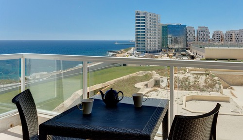 Apartment, 2 Bedrooms, Balcony, Sea View